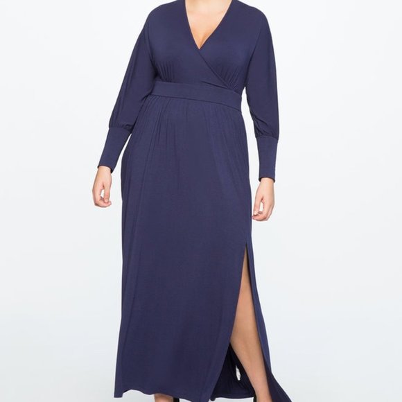 Eloquii Dresses & Skirts - V Neck Maxi Dress Size 18